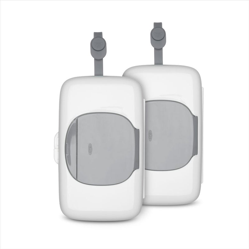 OXO TOT 2-Pack On-the-Go Wipes Dispenser, Gray D6