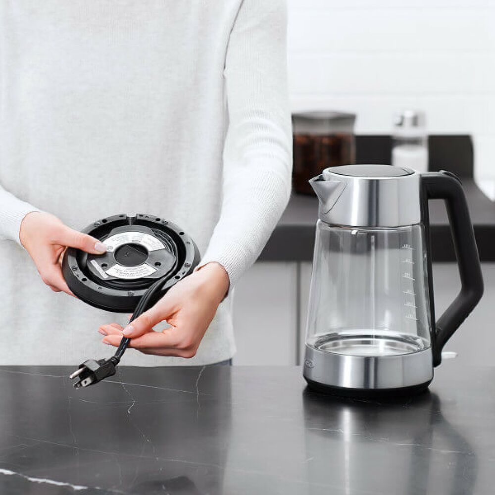 Cordless Glass Electric Kettle V7