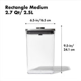 POP Container - Rectangle Medium (2.7 Qt/2.6 L) B1