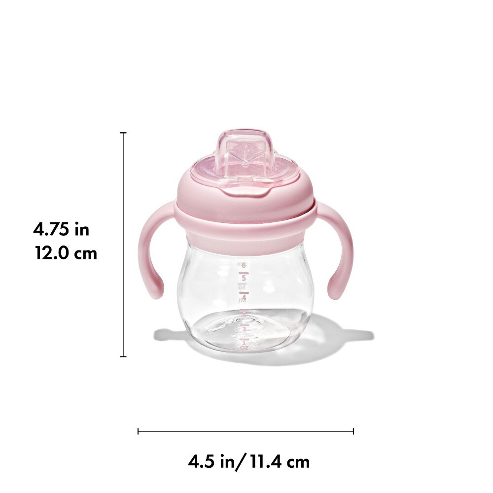Transitions 6 Oz Soft Spout Sippy Cup with Removable Handles K9