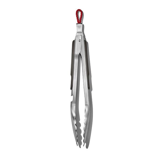 OXO Outdoor 10.5in Camp Stove Tongs with Bottle Opener V0