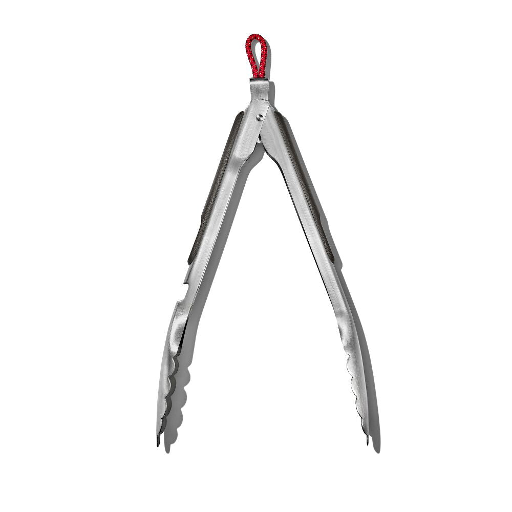 OXO Outdoor 10.5in Camp Stove Tongs with Bottle Opener V0