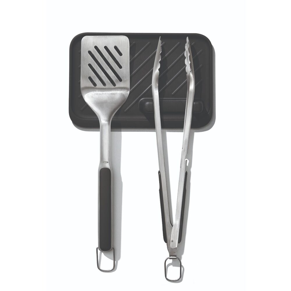 Outdoor 3-Piece Grilling Tool Set W0