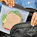 Outdoor Silicone Reusable Sandwich Bag (28 oz) X3