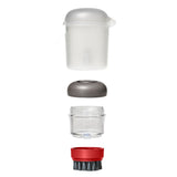 Outdoor Soap Dispensing Dish Brush with Storage Case G7