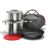 Outdoor Camp Cookware Set with Travel Bag F9