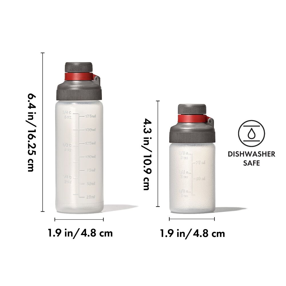 Outdoor 7-Piece Spice Shaker & Squeeze Bottle Set W4