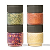 Outdoor 7-Piece Spice Shaker & Squeeze Bottle Set W4