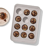 Non-Stick Pro Ceramic Coated Metal Bakeware 12 Cup Muffin Pan V6
