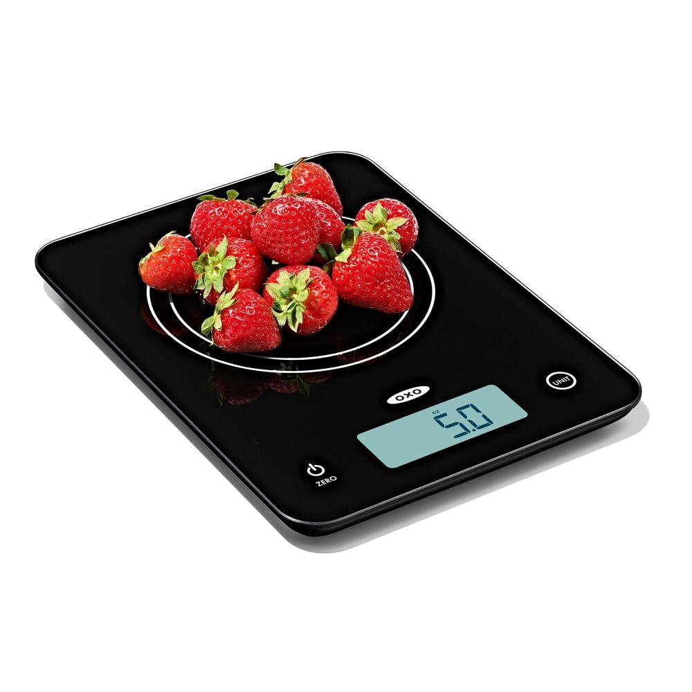 OXO Good Grips 22 lb Everyday Glass Food Scale L4