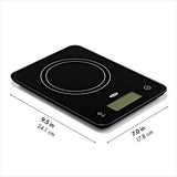OXO Good Grips 22 lb Everyday Glass Food Scale L4