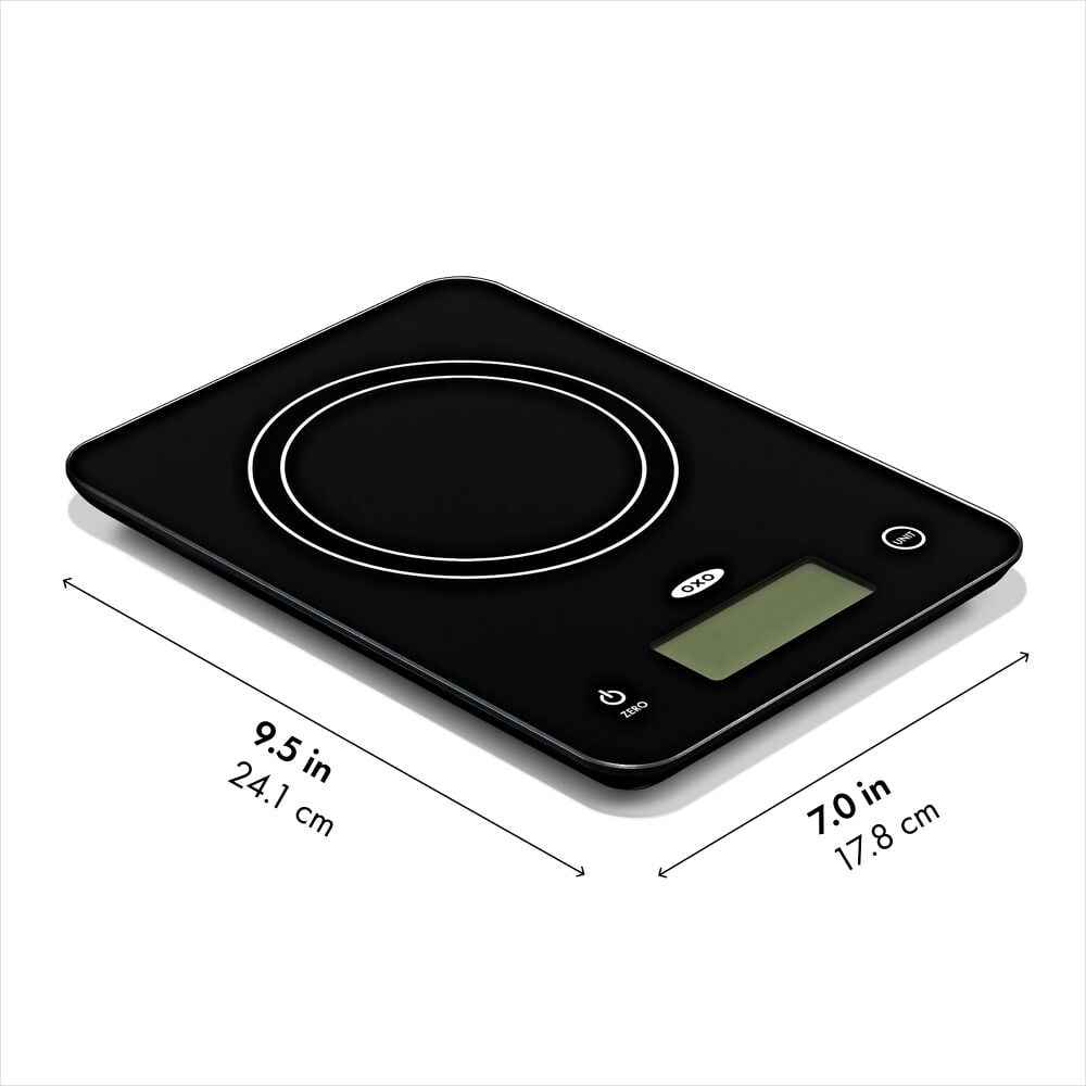 OXO Good Grips 22 lb Everyday Glass Food Scale L4