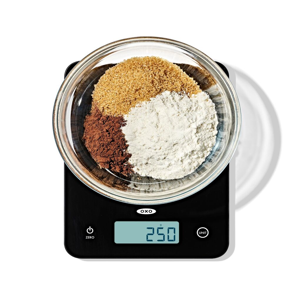 OXO Good Grips 22 lb Everyday Glass Food Scale L4