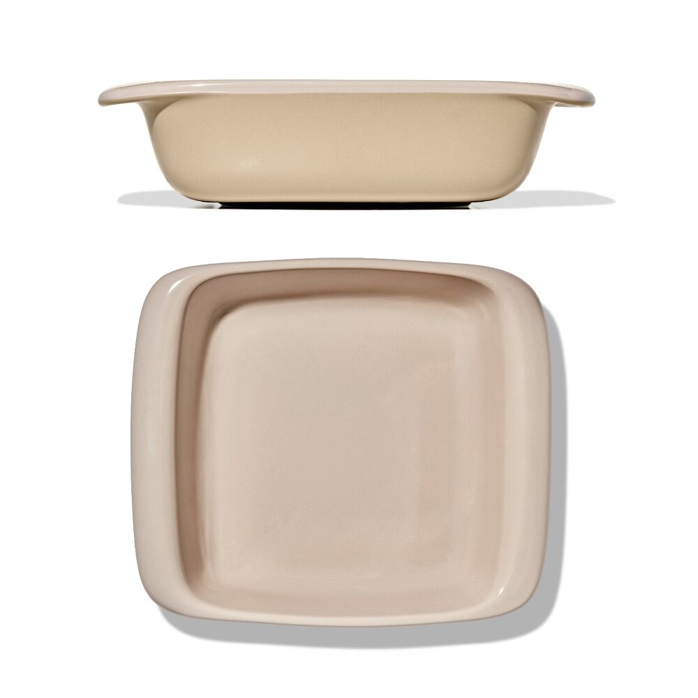 2 Qt Square Stoneware Baking Dish K4