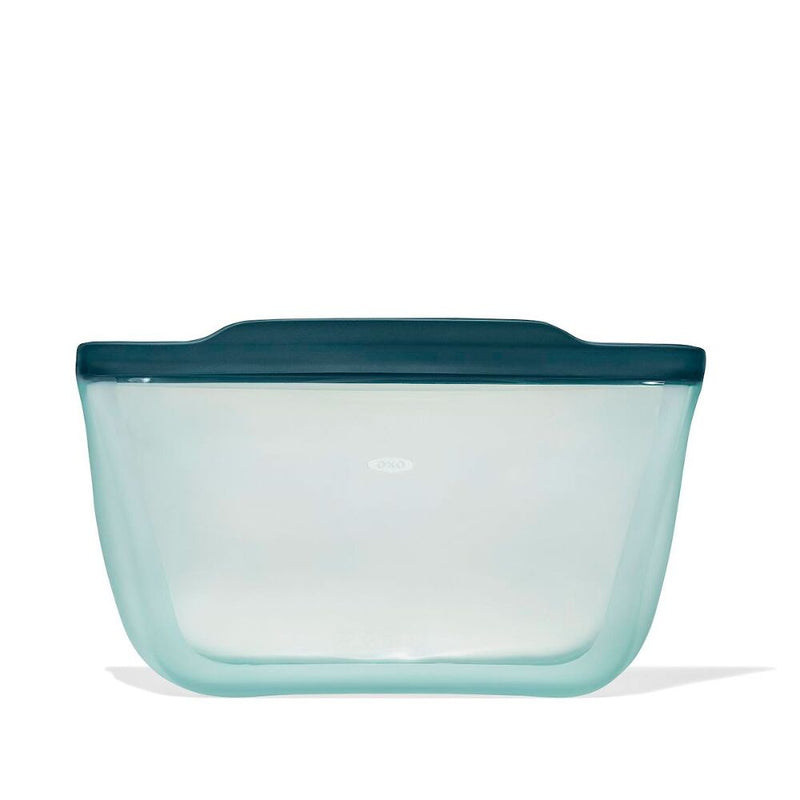 Silicone Reusable Bag - Stand-Up Half Gallon (64 oz) - Lagoon N6