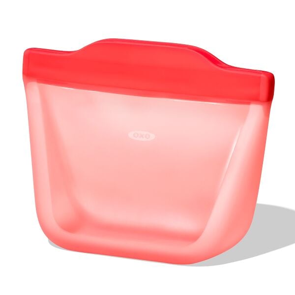 Silicone Reusable Bag - Stand-Up Snack (12 oz) – Watermelon G6