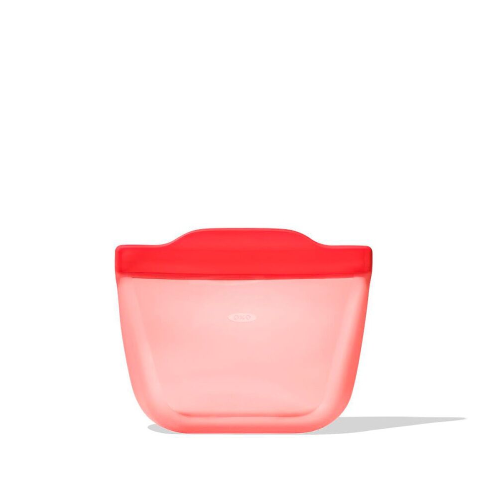 Silicone Reusable Bag - Stand-Up Snack (12 oz) – Watermelon Y6
