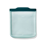 Silicone Reusable Bag - 4 Piece Starter Set - Oat/Lagoon M2