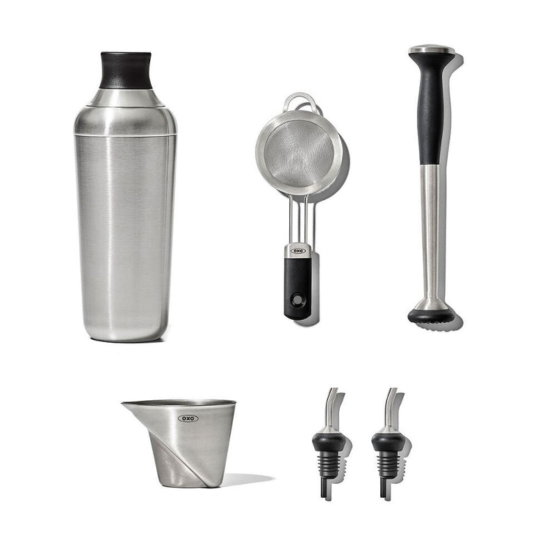 Steel 6-Piece Barware Set C2