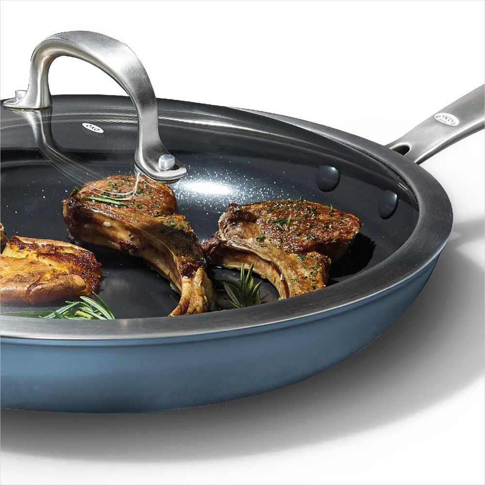 OXO Enhanced Non-Stick 12-Inch Frypan with Lid I2