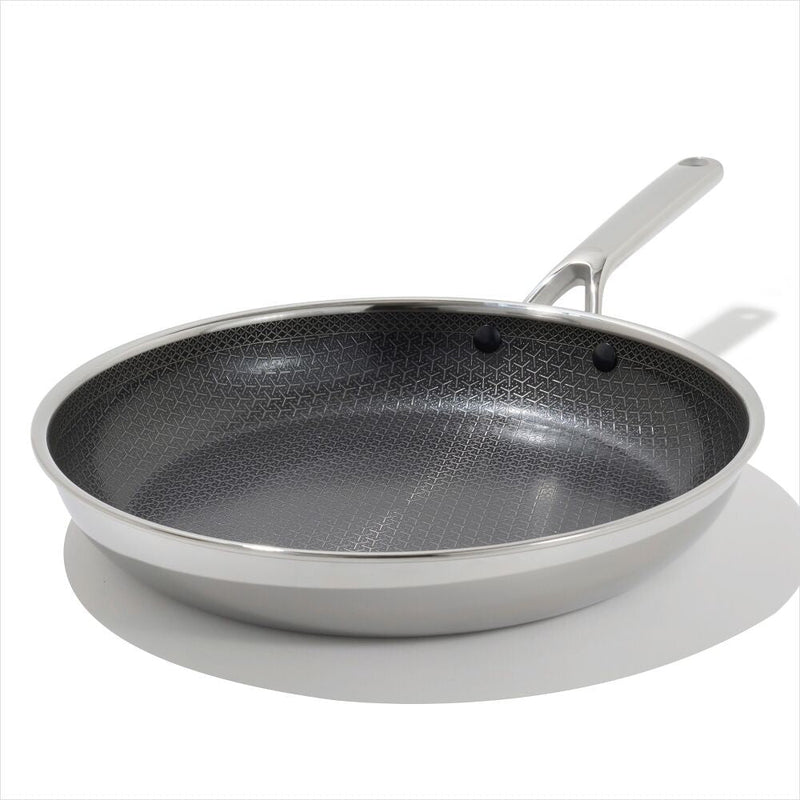 Trident Hybrid Non-Stick Stainless Steel 12 in Fry Pan R8