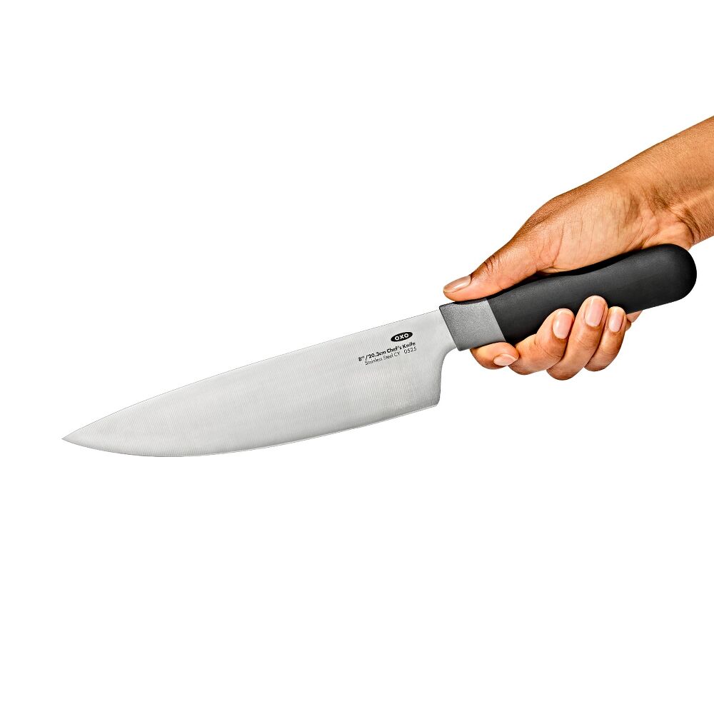 8 in Chefs Knife with Locking Sheath L7