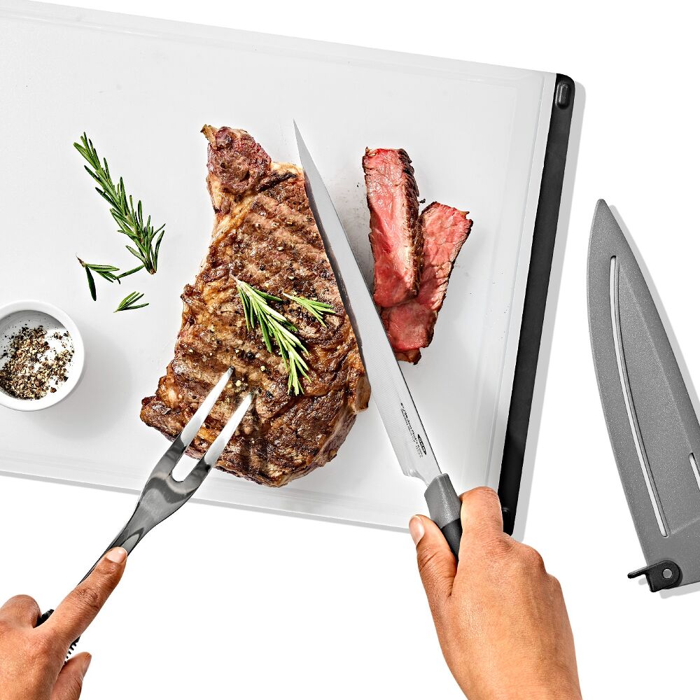 8 in Chefs Knife with Locking Sheath L7