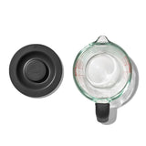 2 Cup Glass Measuring Cup with Lid W9