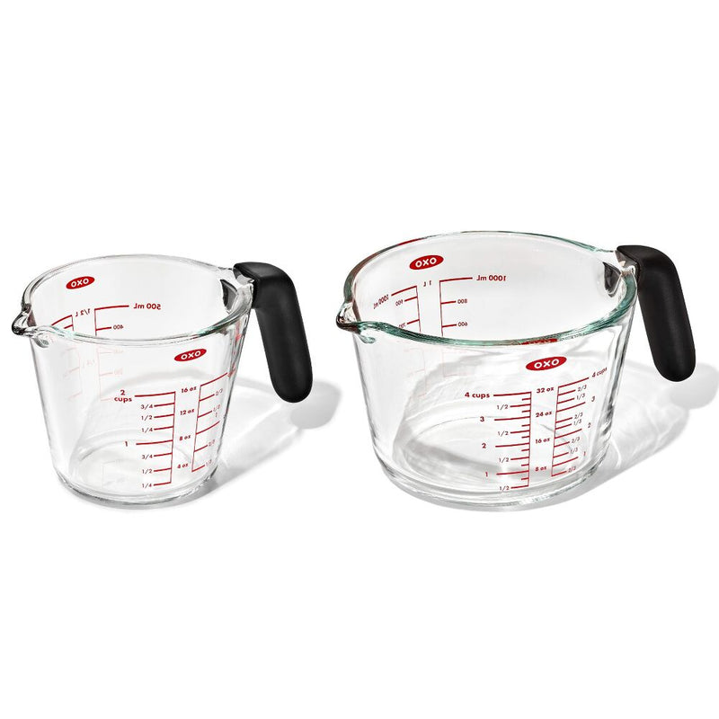 2-Cup and 4-Cup Glass Measuring Cup Set F2