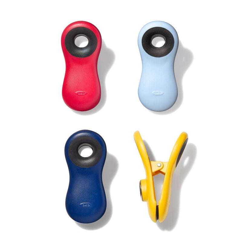 Magnetic All-Purpose Clips - 4-Pack - assorted colors V0