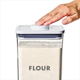 2-Piece Prelabeled POP Container Set with Scoop K5