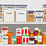 2-Piece Prelabeled POP Container Set with Scoop K5