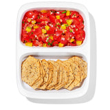 Prep & Go 2-Cup Divided Container D9
