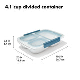 Prep & Go 4.1-Cup Divided Container - Ocean Blue C6