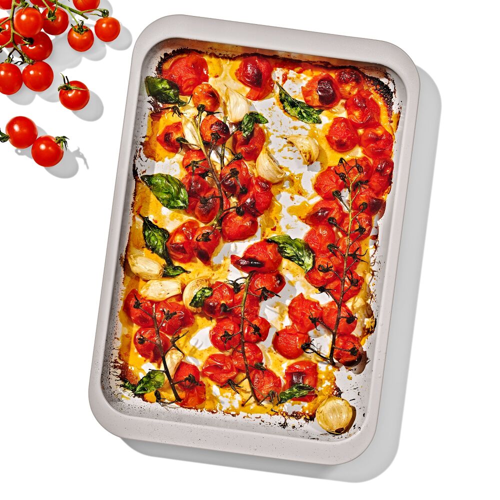 Non-Stick Pro Ceramic Coated Metal Bakeware Quarter Sheet Pan O5