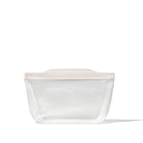 Silicone Reusable Bag - Stand-Up Quart (32 oz) - Oat B3