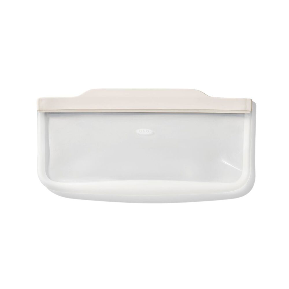 Silicone Reusable Bag - Slim Bag (20 oz) - Oat Z4