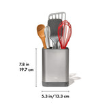 Adjustable Stainless Steel Utensil Holder - Small Y1