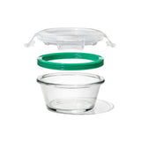 Smart Seal 8-Piece1 Cup Glass Round Container Set O6