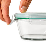 Smart Seal 8-Piece1 Cup Glass Round Container Set O6