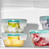 Smart Seal 8-Piece1 Cup Glass Round Container Set O6