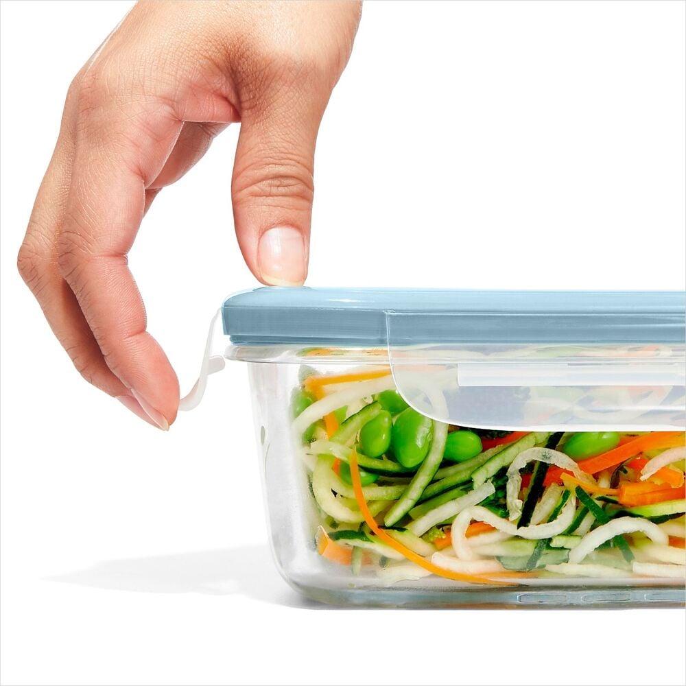 12-Piece Smart Seal Glass Container Set - Arctic Blue V1