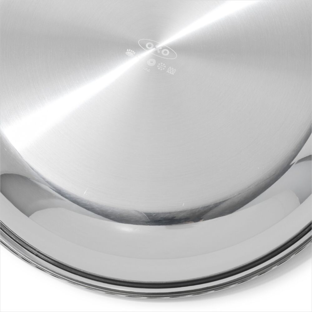 Trident Hybrid Non-Stick Stainless Steel 12 in Fry Pan R8