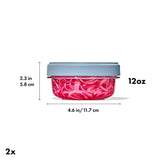 Twist & Stack Container (12 oz) – 2-Pack Q1