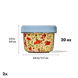 Twist & Stack Container (20 oz) – 2-Pack M8