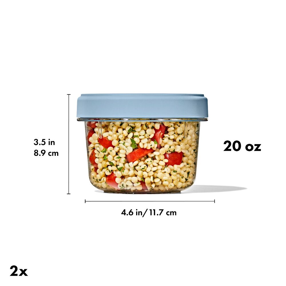 Twist & Stack Container (20 oz) – 2-Pack M8