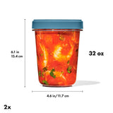 Twist & Stack Container (32 oz) – 2-Pack U0