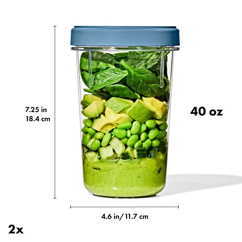 Twist & Stack Container (40 oz) - 2-Pack C4