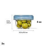 Twist & Stack Container (5 oz) – 3-Pack D8