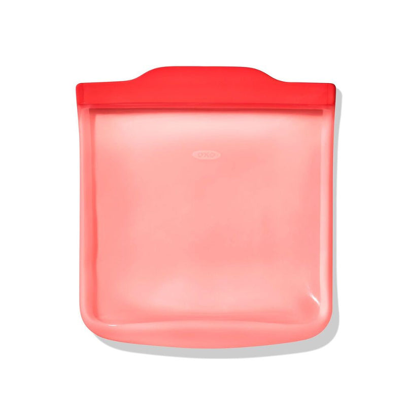Silicone Reusable Bag - Sandwich Bag (28 oz) - Watermelon C7